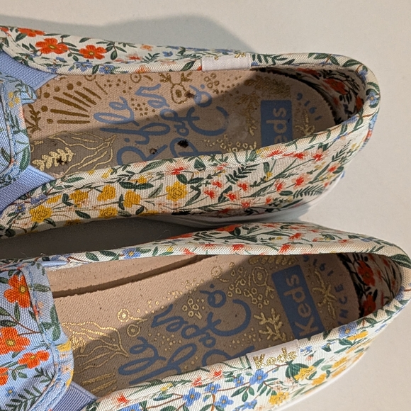 Keds x Rifle Paper Co. Double Decker Wildwood Rifle Paper Co x Keds Woman's 8 - Picture 6 of 14